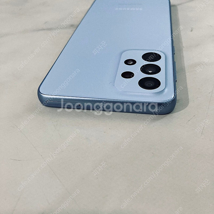 갤럭시 A33 블루 128기가 외관S급 매우깨끗한기기 9만5천원 판매합니다!--3