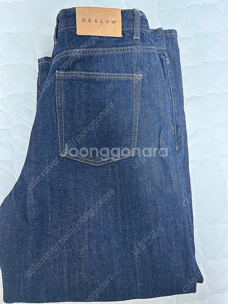 비슬로우 와이드 생지 데님 판매합니다--3