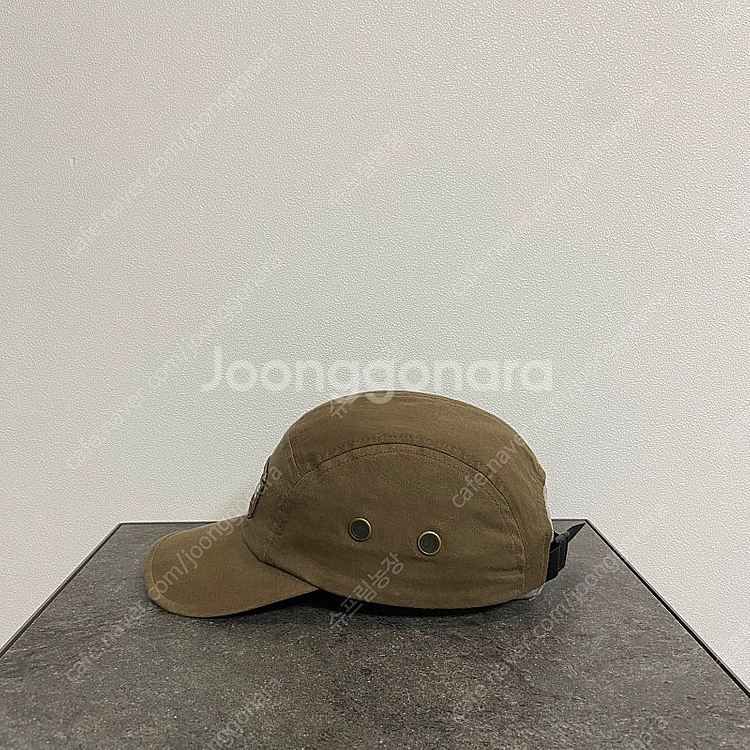 슈프림 트레일 레드 박스로고 캠프캡 모자--1