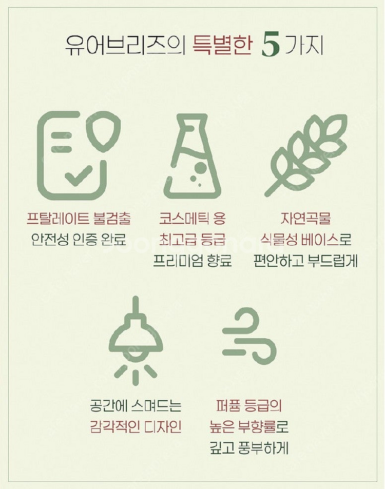 유어브리즈 차량용 송풍구 방향제 자동차 디퓨저 + 유어...--8