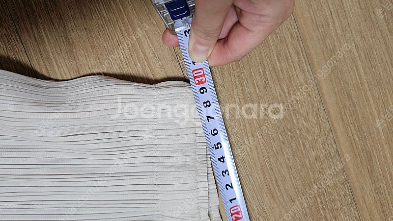제이드몽 풀와이드 밴딩 팬츠 아이보리 숏기장 가격내림--3