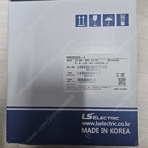 LS산전 인버터 SV022iG5A-4