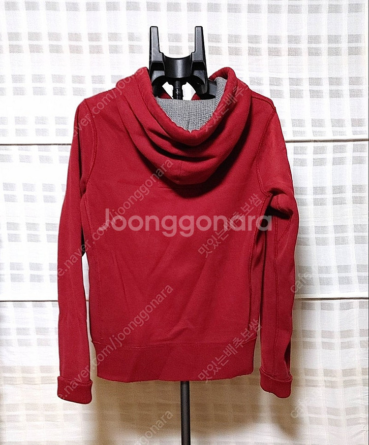 (Abercrombie) 아베크롬비 레드 후드 티셔츠 ...--1