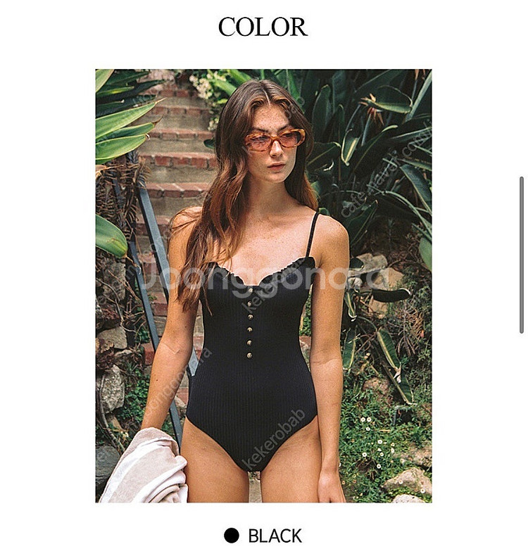 써피 RIBBED RUFFLE SWIM 미개봉 새상품--0