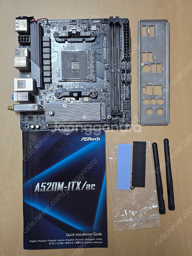 asrock A520M itx/ac 메인보드 85,00...--0