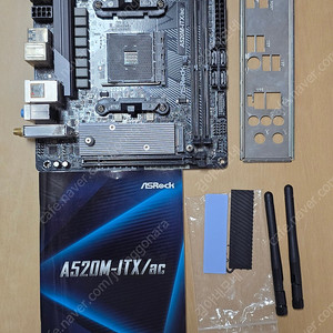 asrock A520M itx/ac 메인보드 85,000원 택포