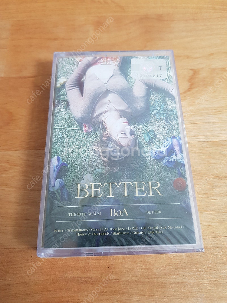보아 BoA 10집 BETTER 카세트 테이프 미개봉--0