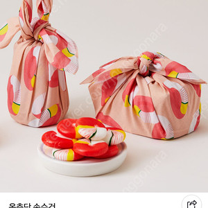 호호당 손수건 보자기 새상품