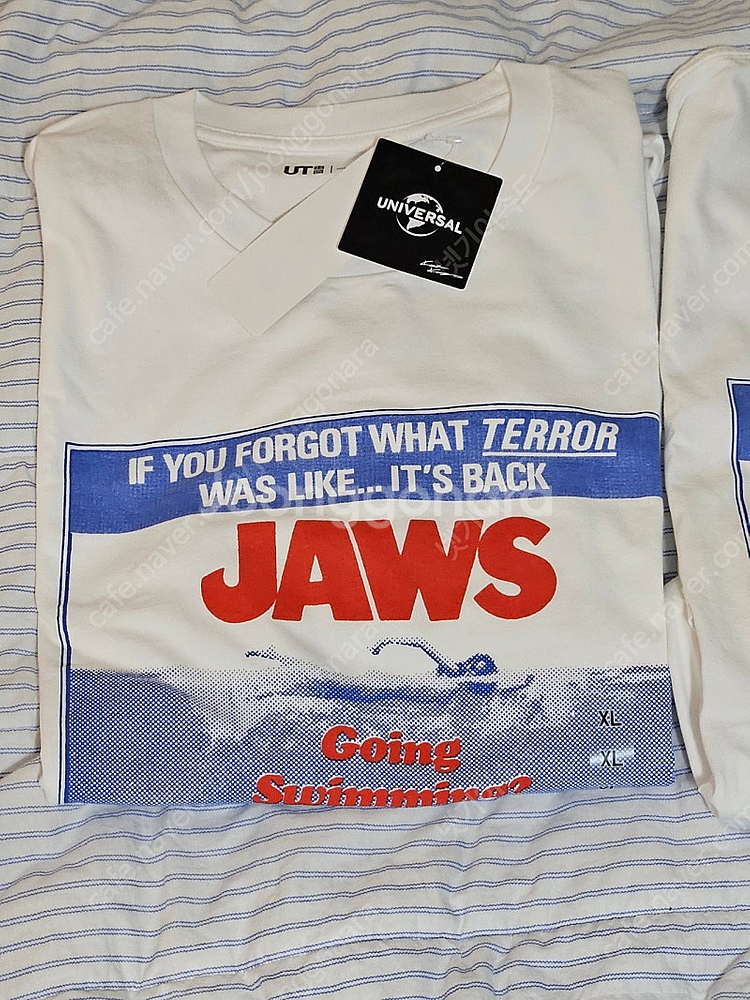 유니클로 죠스 티셔츠 새상품L/XL--0