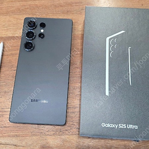 신품급 갤럭시 S25 울트라 512g 제트블랙 자급제