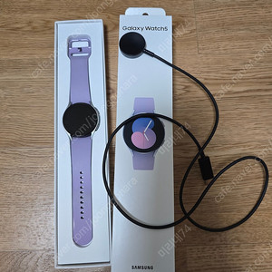 갤럭시워치 5 (40mm 실버)팝니다.