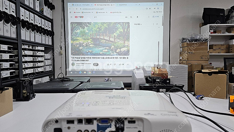 엡손 EB-2042 XGA 4400안시 빔프로젝터 중고...--3