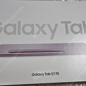 갤럭시탭s7fe wifi 128g 미스틱핑크 SSS급