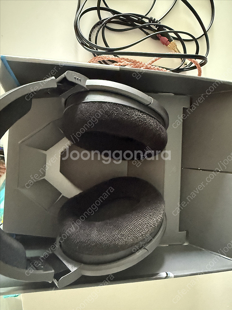 젠하이저 HD 600 헤드폰 + 커케--1