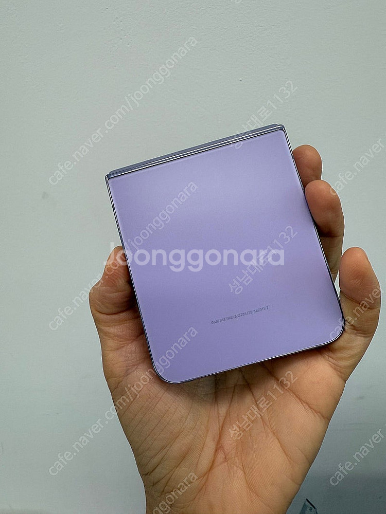 F721 갤럭시 Z플립4 퍼플 256기가 21만 판매합...--6