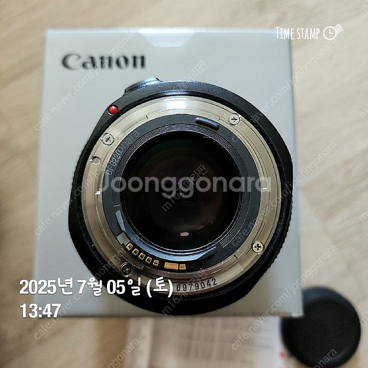 캐논 50mm F1.2L 오이만두 렌즈팝니다--2