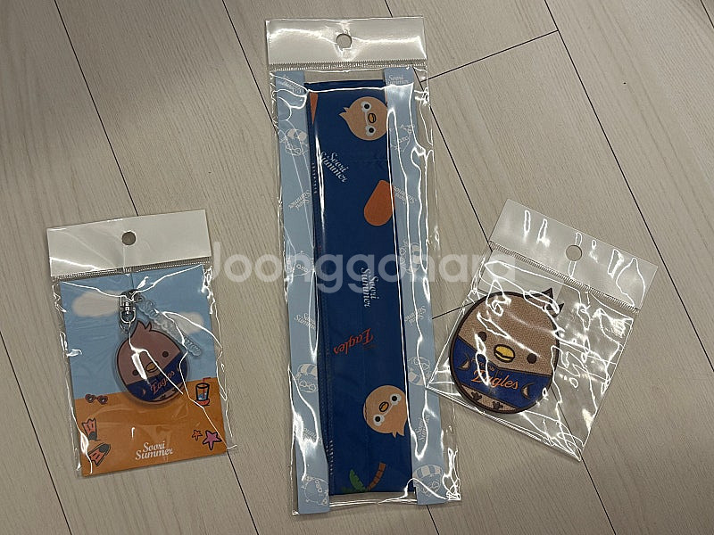 한화이글스 25 탄수리 굿즈(쿨스카프, 키링, 와펜)--0