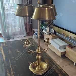 프랑스 앤틱 황동 부이요트 촛대램프(Bouillotte Lamp)^^