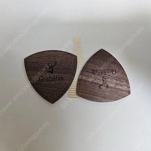 글렌피딕 우드 코스터(4개)