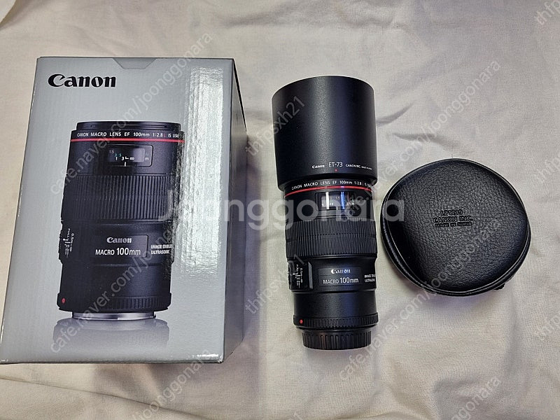 캐논 100mm 2.8 L is 마크로 백마엘--0