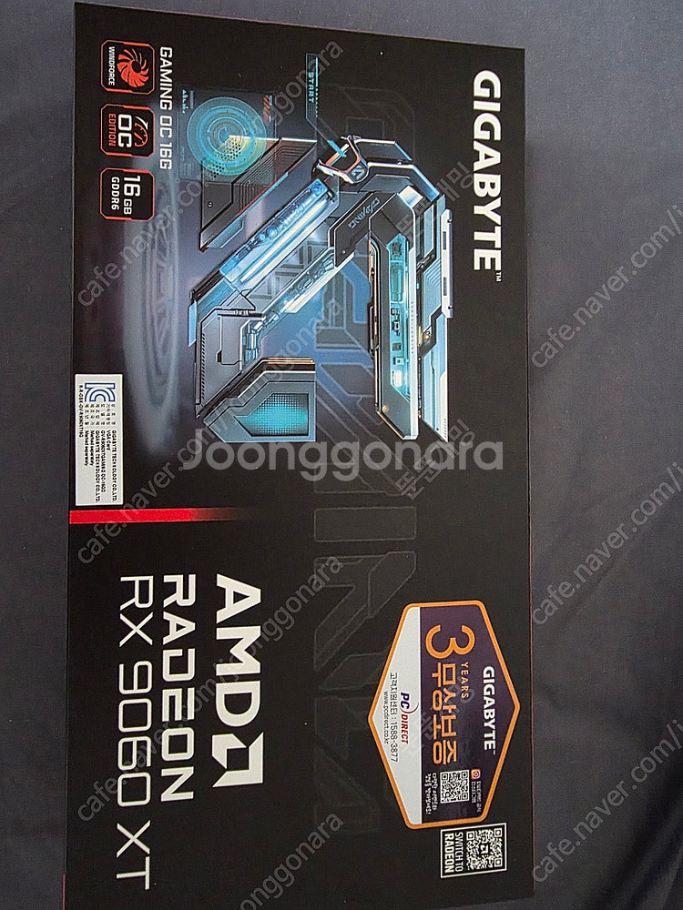 [미개봉] 긱바 라데온 RX 9060 XT GAMING...--0