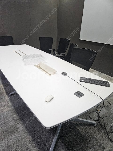 한국OA 연결형 테이블 3200 WW색상 판매--7