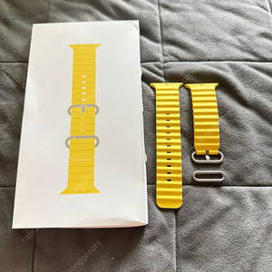 애플워치 울트라 오션밴드 옐로우 49mm 급처