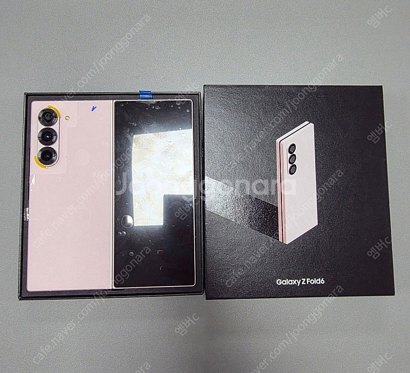 갤럭시z폴드6 자급제 256GB 핑크--0