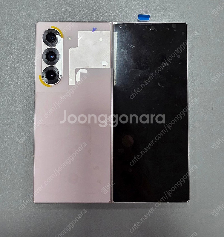 갤럭시z폴드6 자급제 256GB 핑크--1