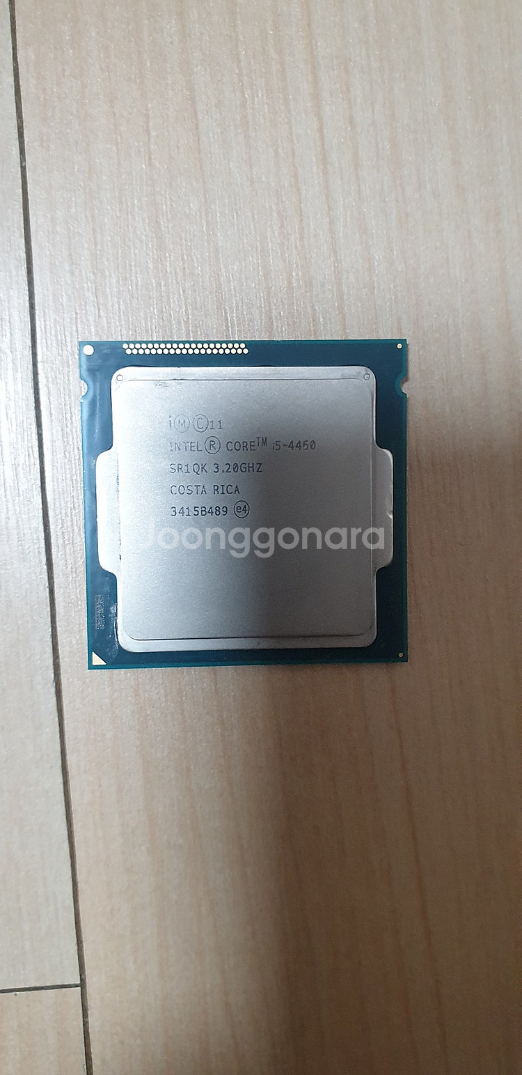 인텔 i5 4460CPU +기본쿨러--0