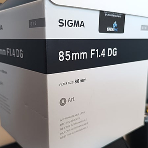 시그마 ef 85mm f1.4 dg 렌즈 판매합니다.