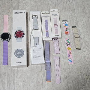 갤럭시워치6클래식 43mm 미사용 정품줄등 포함