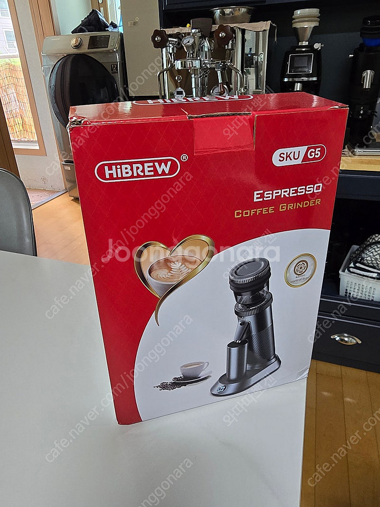 하이브루 (HiBREW) 전동 그라인더 원두그라인더 커...--0