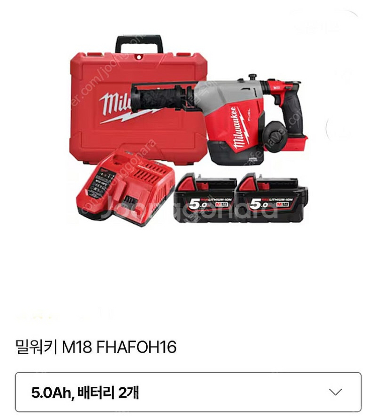 밀워키 M18 FHAFOH16-502C 충전 오버헤드 ...--3