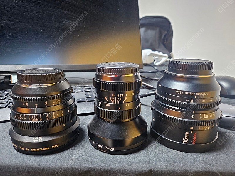 slrmagic 10mm t2.1, 18mm t2.8, 7artisan 35mm 팝니다 이미지