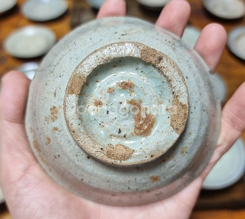 고미술품 조선백자 웅천 두동리 찻잔(골동품 옛도자기 다...--5
