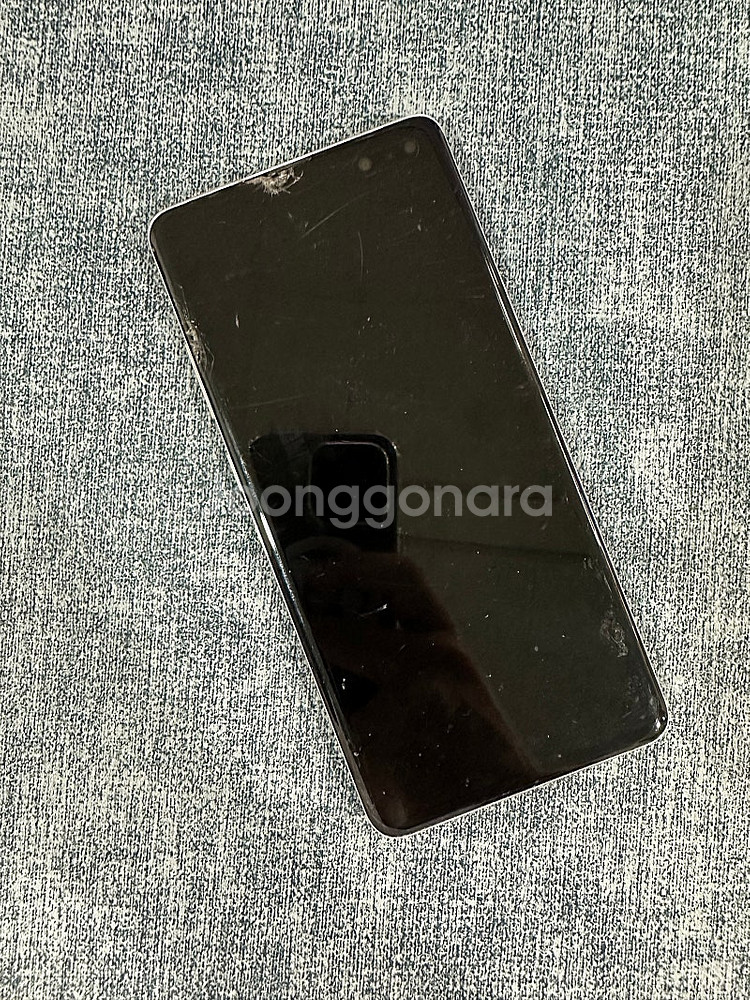 갤럭시S105G 256기가 실버색상 액정파손 기능정상 ...--5