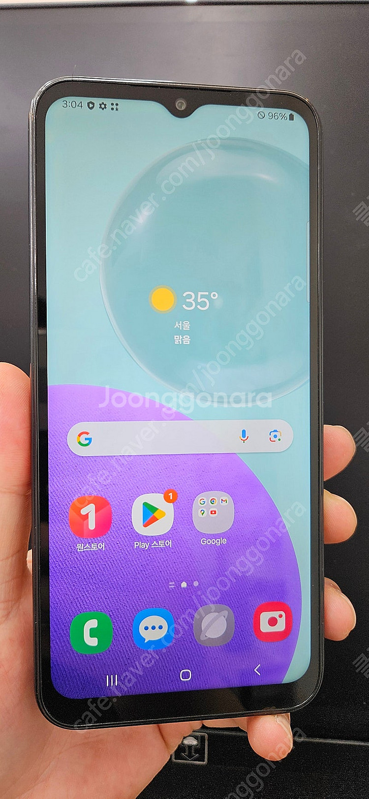 갤럭시점프3 M446 128G 상태굿 블랙 12만 인천...--0