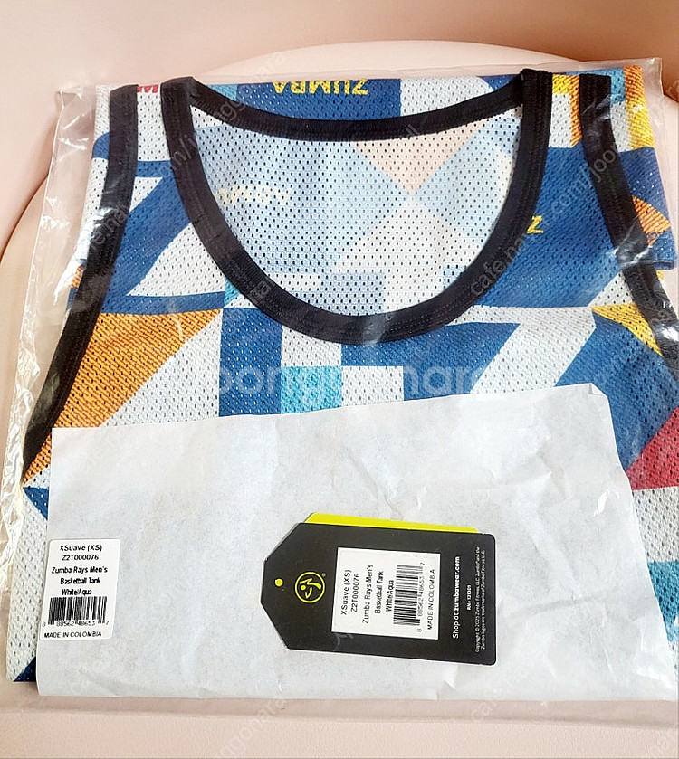 줌바 신상메쉬나시 XS사이즈--2