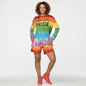 줌바 무지개티 XS사이즈