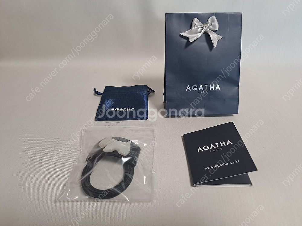 AGATHA 아가타 정품 헤어밴드 새제품--1