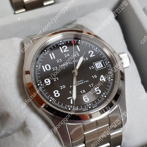 [미사용] 해밀턴 카키필드 오토 검판 38mm