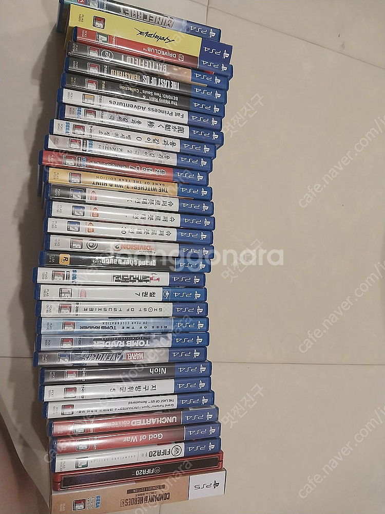 Ps4 타이틀 여러가지 중고cd--1