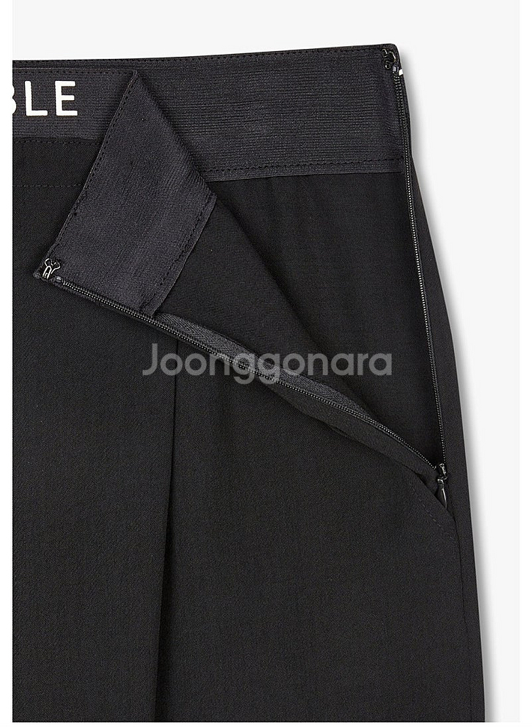 [새상품]보브(VOV) 레터링 밴딩 쿨 와이드팬츠--3