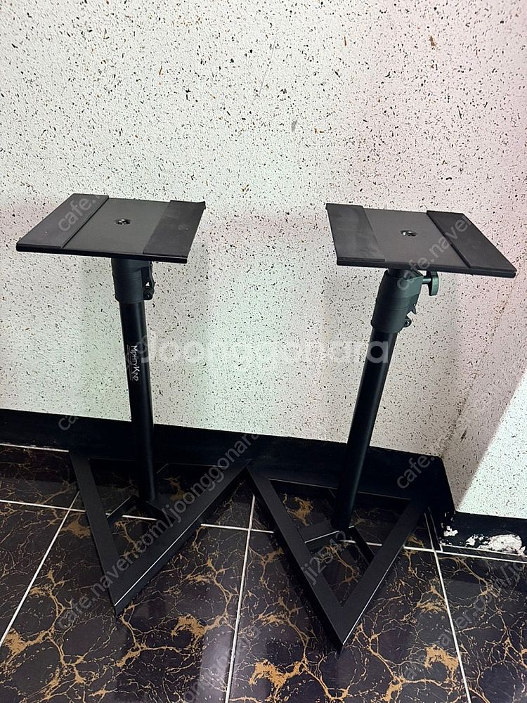 모니터스피커스탠드 마이티킹 스피커 거치대 받침대 방진패...--1