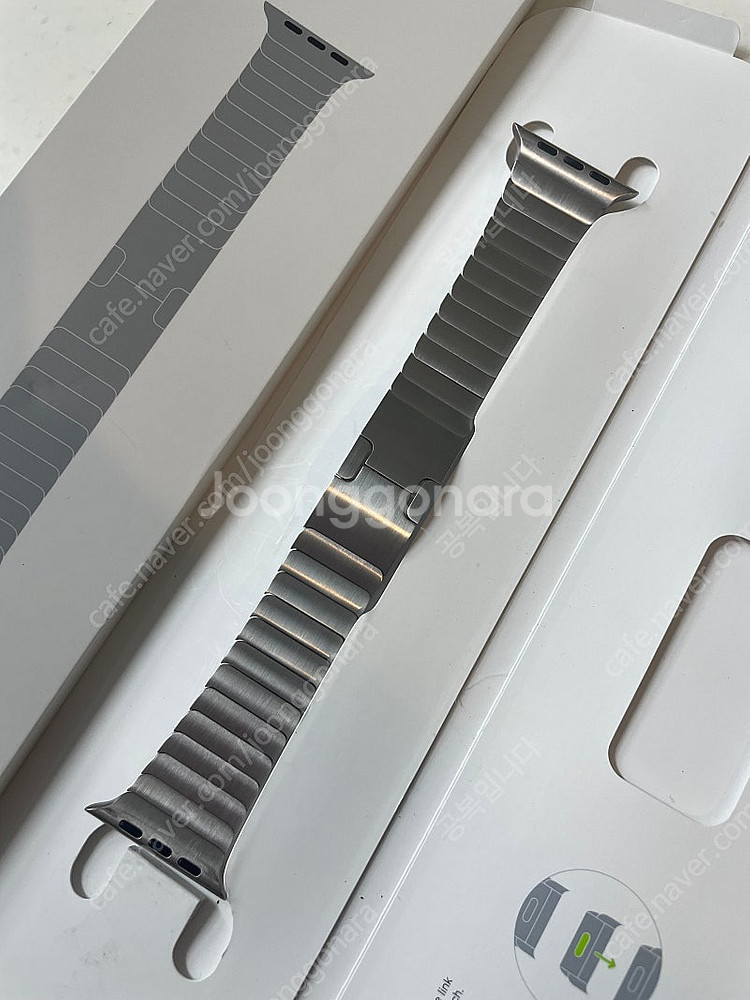 애플워치 링크브레이슬릿 실버 42mm SSS급--0