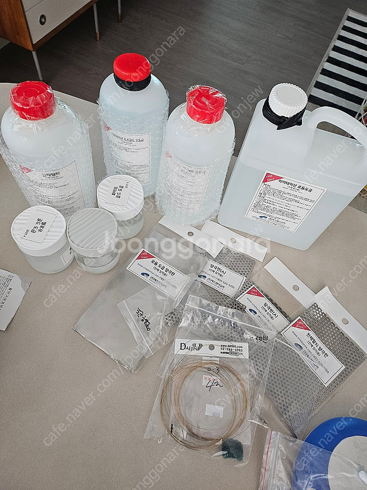 주얼리 도금기기 및 액상 일괄 귀금속도금액--2