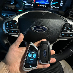 [판매] FORD SUV 익스플로러, 익스페디션 모든연식 자동차키를 신형 LCD 액정 디스플레이키로 업그레이드 전환 제작 편리한 근접도어, 차량제어 기능 옵션 활성화 추가 작업
