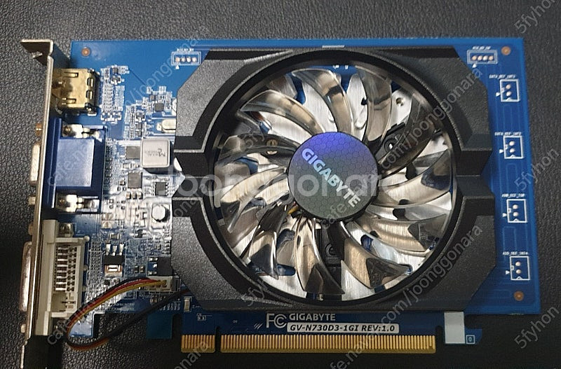 기가바이트 그래픽카드 GT730 1GB--0