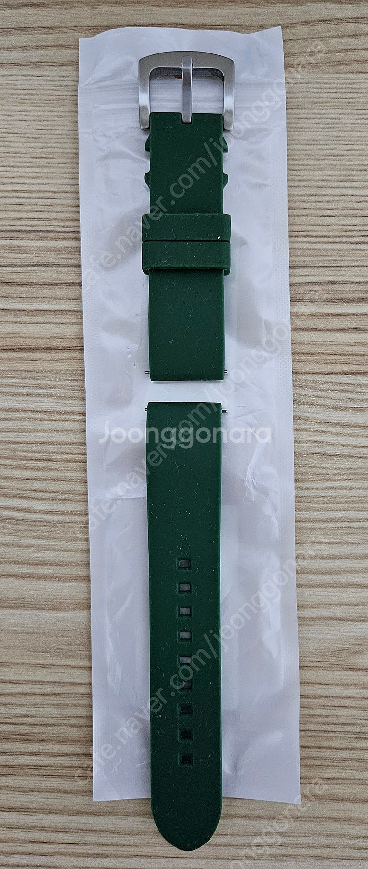 22mm 시계 러버 밴드 팝니다.--0